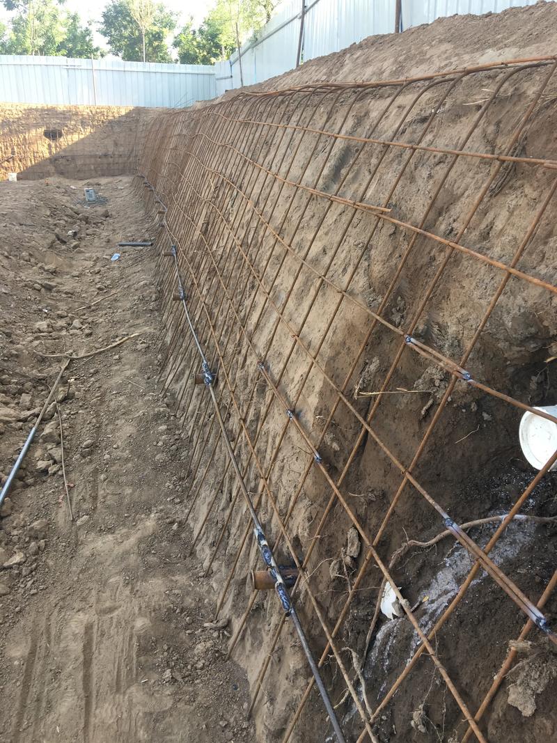 唐山开平区边坡加固